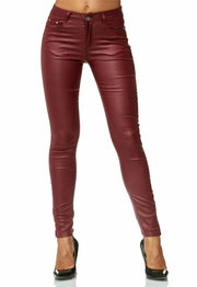 Faux Leather Sexy Pants