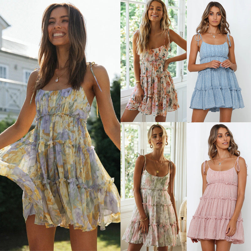 Sexy Print Nature Dress