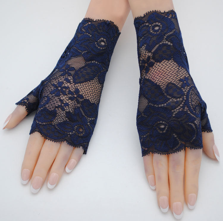 Sexy Stretch Lace Gloves