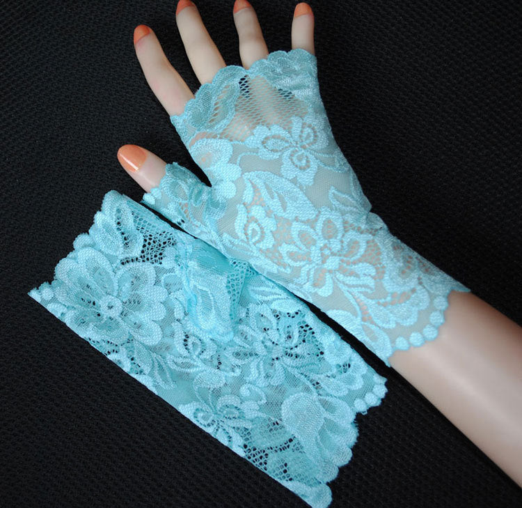 Sexy Stretch Lace Gloves