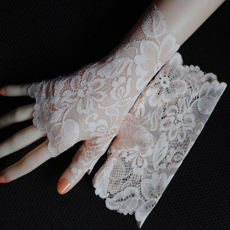 Sexy Stretch Lace Gloves