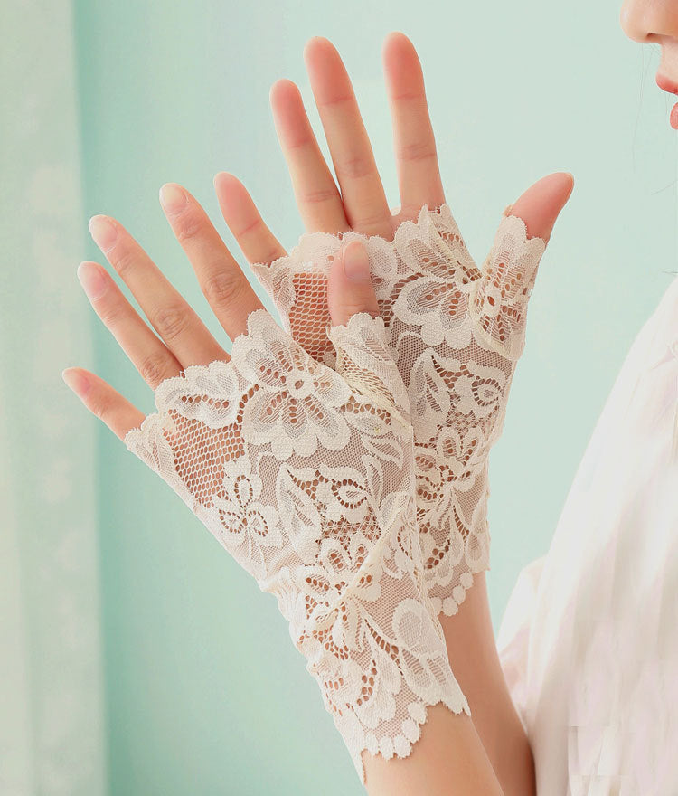 Sexy Stretch Lace Gloves