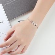 Infinite Love 925 Sterling Silver Bracelet - great gift!