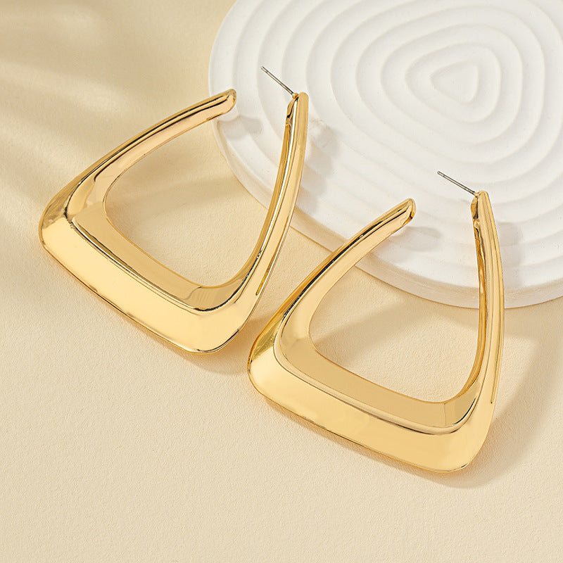 Metal Stylish French Earrings