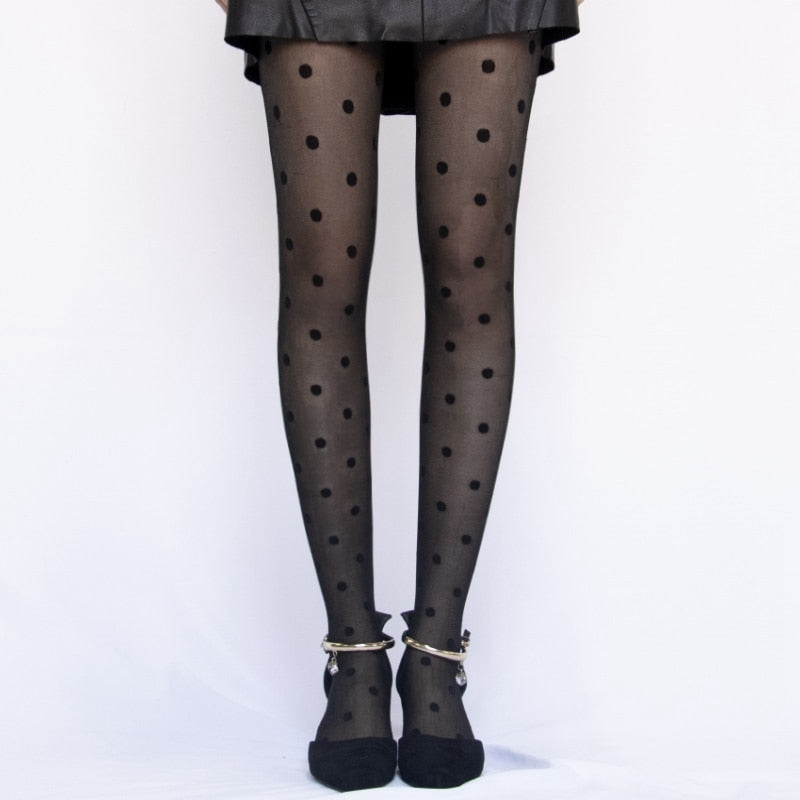 Jacquard stockings