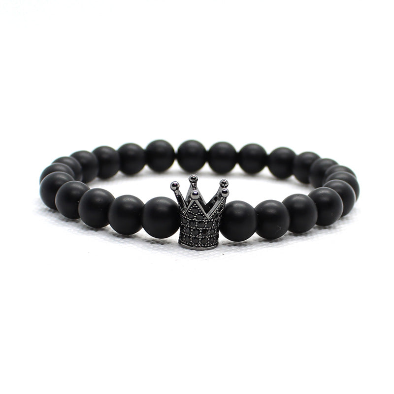 Special Statement Dark Beads Bracelet