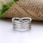 Vintage Cross Sterling Silver Stylish Ring
