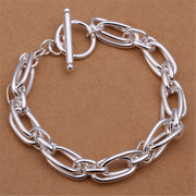 Stylish 925 Silver Plated Bracelet
