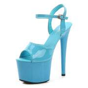 Glam Korean Style Patent Extreme Platform Heels
