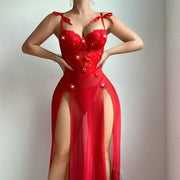 Red Sexy Lingerie Dress