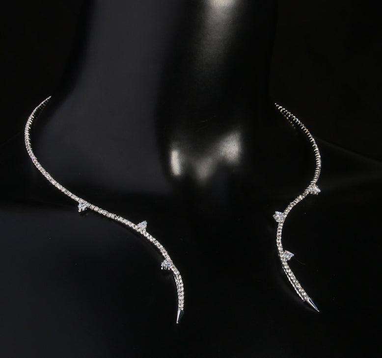 Unique Rhinestone Necklace