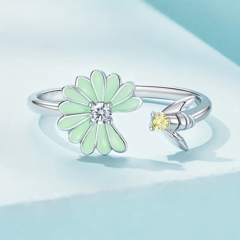 Floral Nature Style Ring