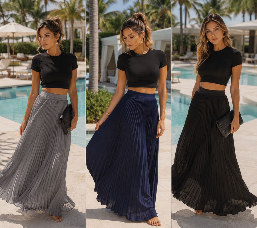 High Waist Long Sexy Skirt