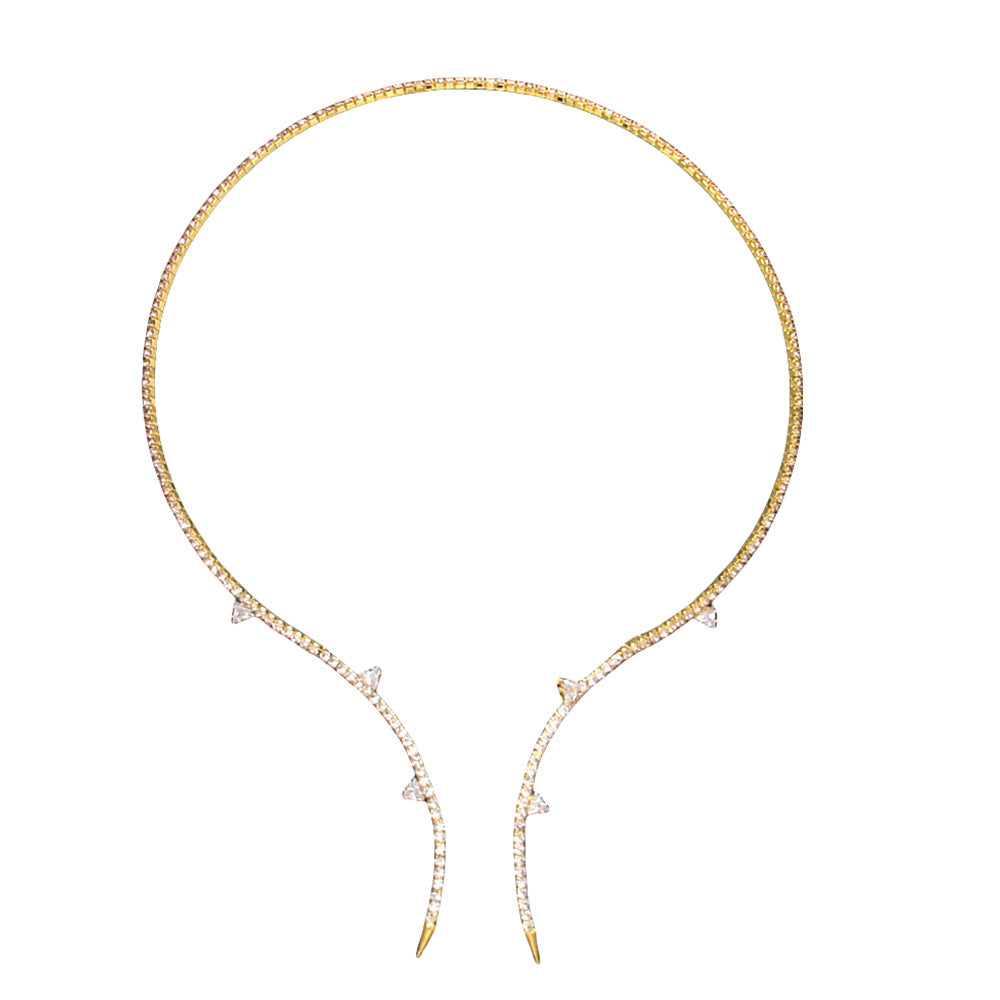 Unique Rhinestone Necklace