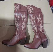 Chic Thick Heel Riding Boots
