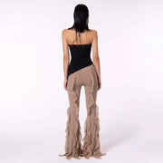 Ear Flying Pants - Slim-fit Micro Flared