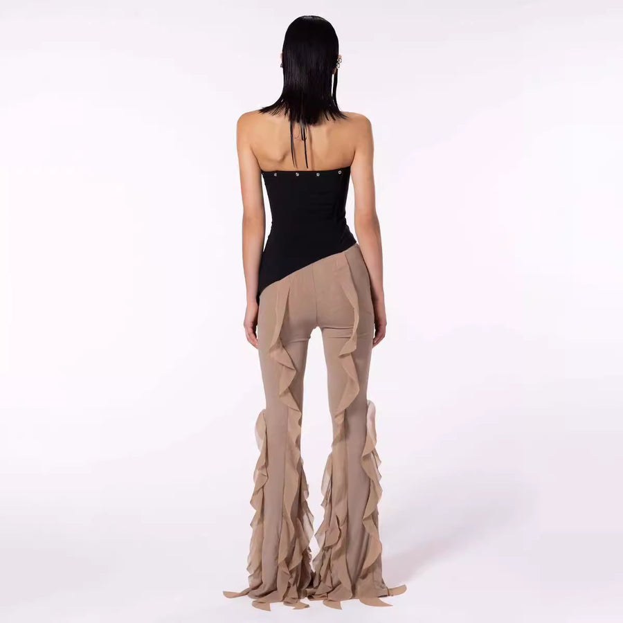 Ear Flying Pants - Slim-fit Micro Flared
