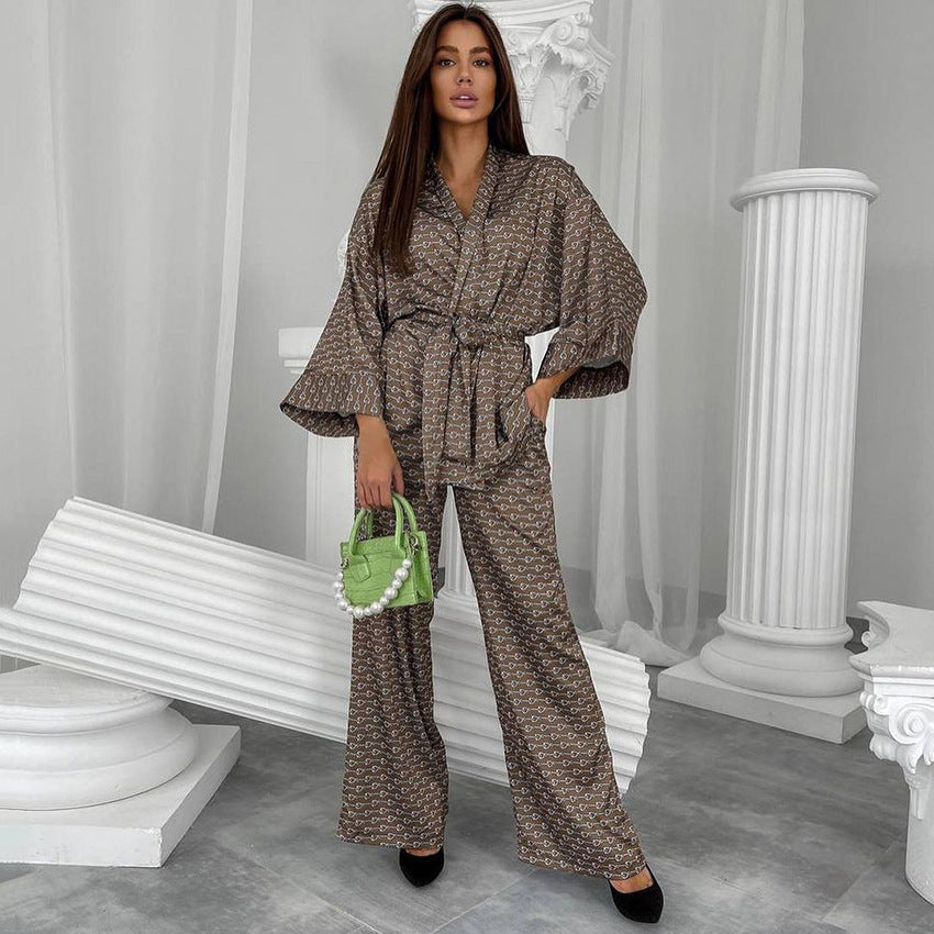 Loose Fitting Printed Home Set