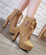 Chic Chunky Heel Boots