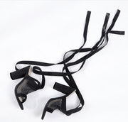 Sexy Lace-Up Cross Strap High Heel Sandals