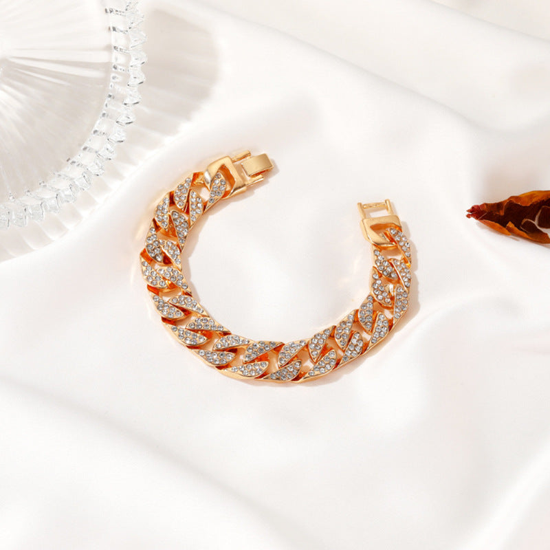Cuban Thick Link Chain Luxury Bracelet