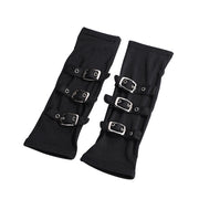 Chic Japanese Letter Wristband Mittens
