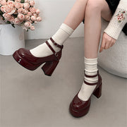 French Style High Heel Shoes
