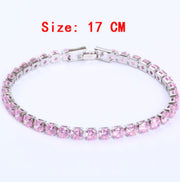 Crystal Ice Cubic Zirconia Stylish Bracelet