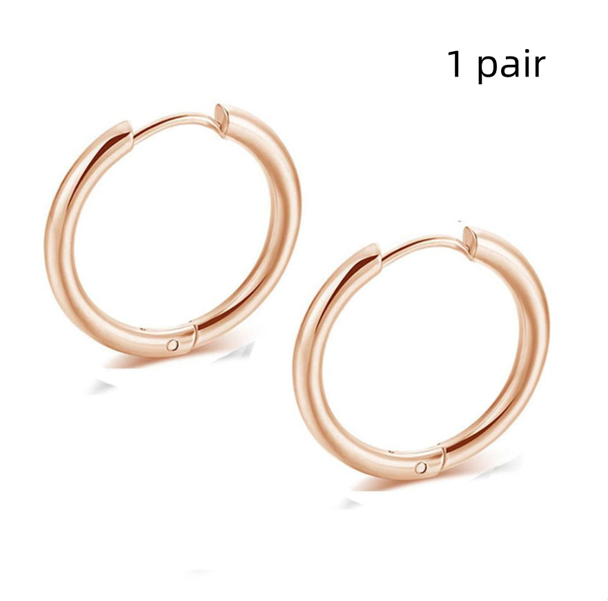 Cool Circle Classic Earrings