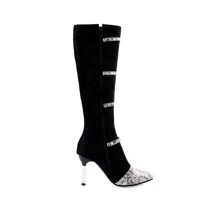 Sexy Knee-High Stiletto Boots