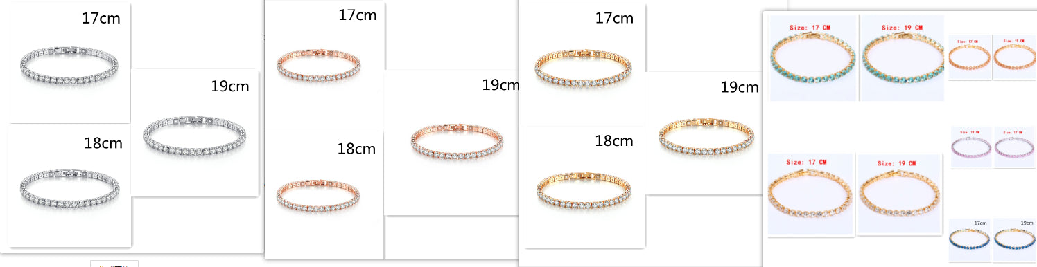 Crystal Ice Cubic Zirconia Stylish Bracelet