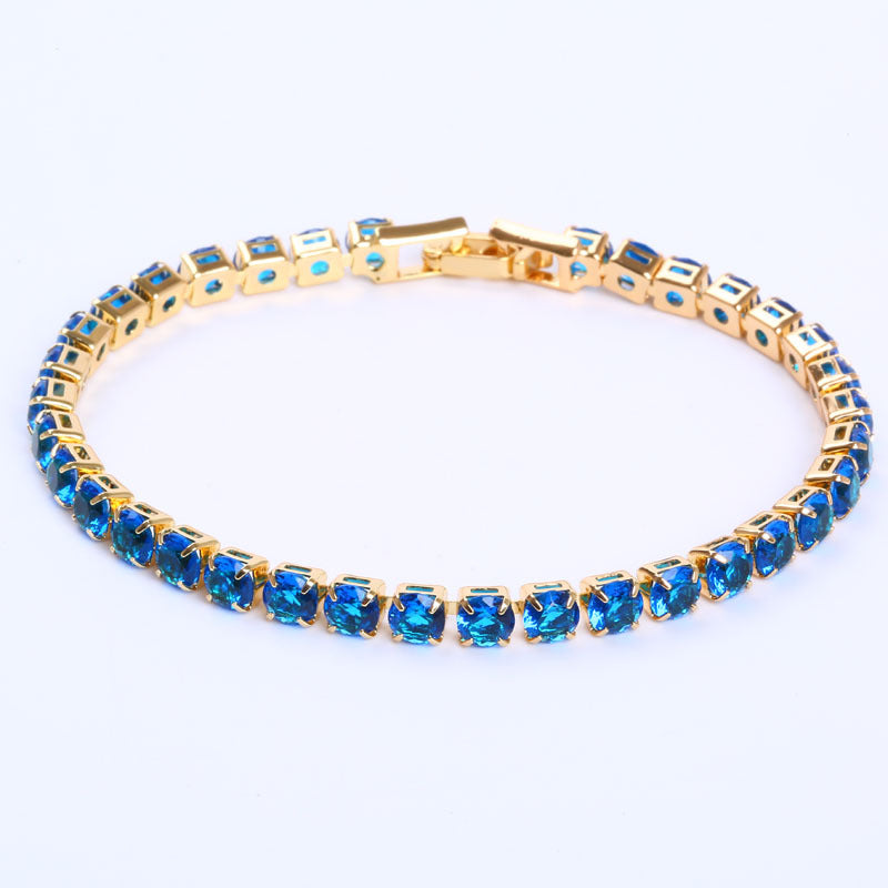 Crystal Ice Cubic Zirconia Stylish Bracelet