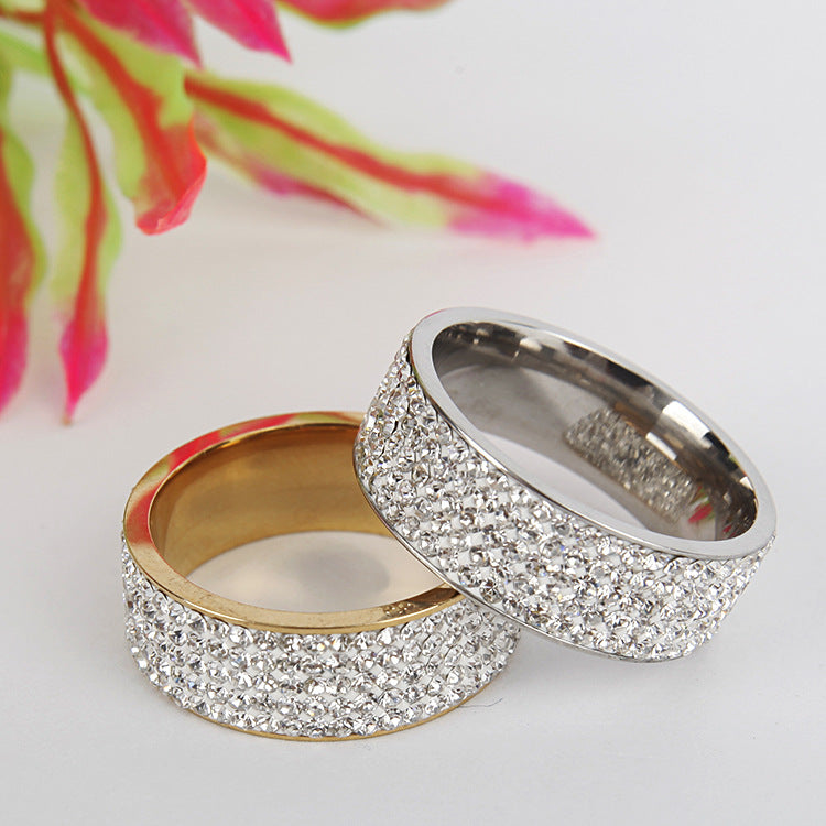 Fashion Diamond-style Classic Ring