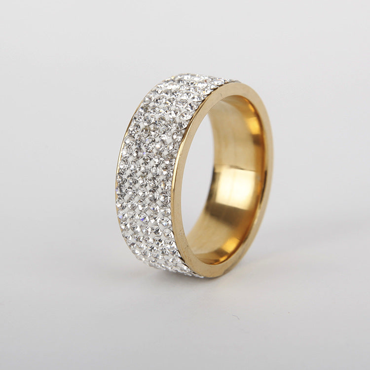 Fashion Diamond-style Classic Ring