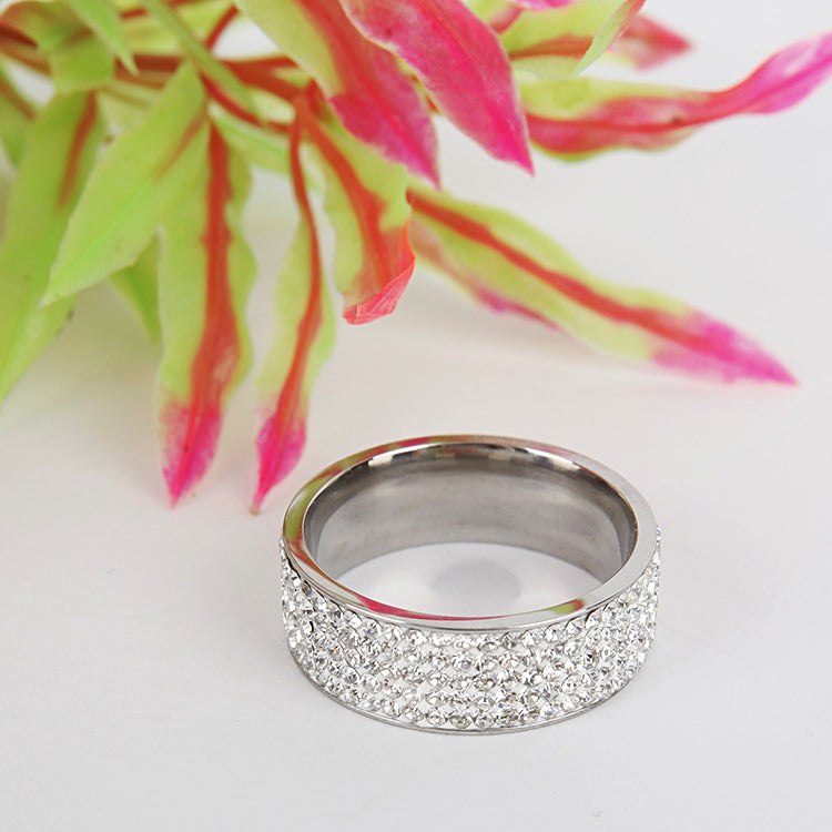 Fashion Diamond-style Classic Ring