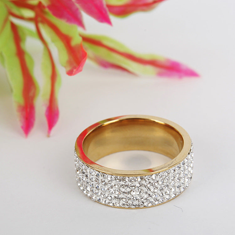 Fashion Diamond-style Classic Ring