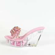 11CM Nightclub Super High Heels Slippers-style