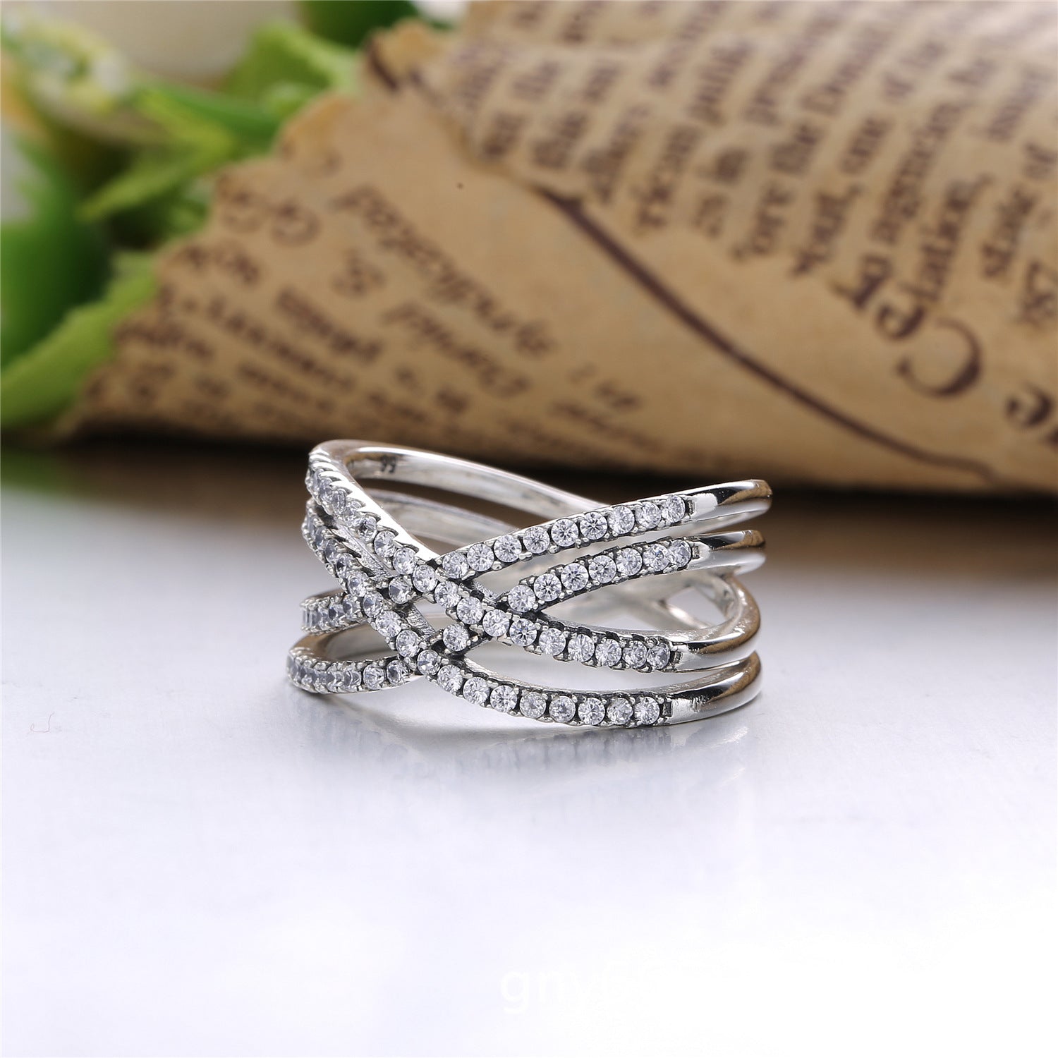 Vintage Cross Sterling Silver Stylish Ring
