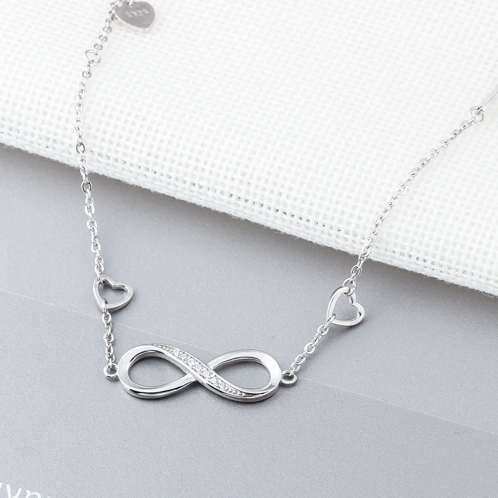 Infinite Love 925 Sterling Silver Bracelet - great gift!