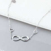 Infinite Love 925 Sterling Silver Bracelet - great gift!