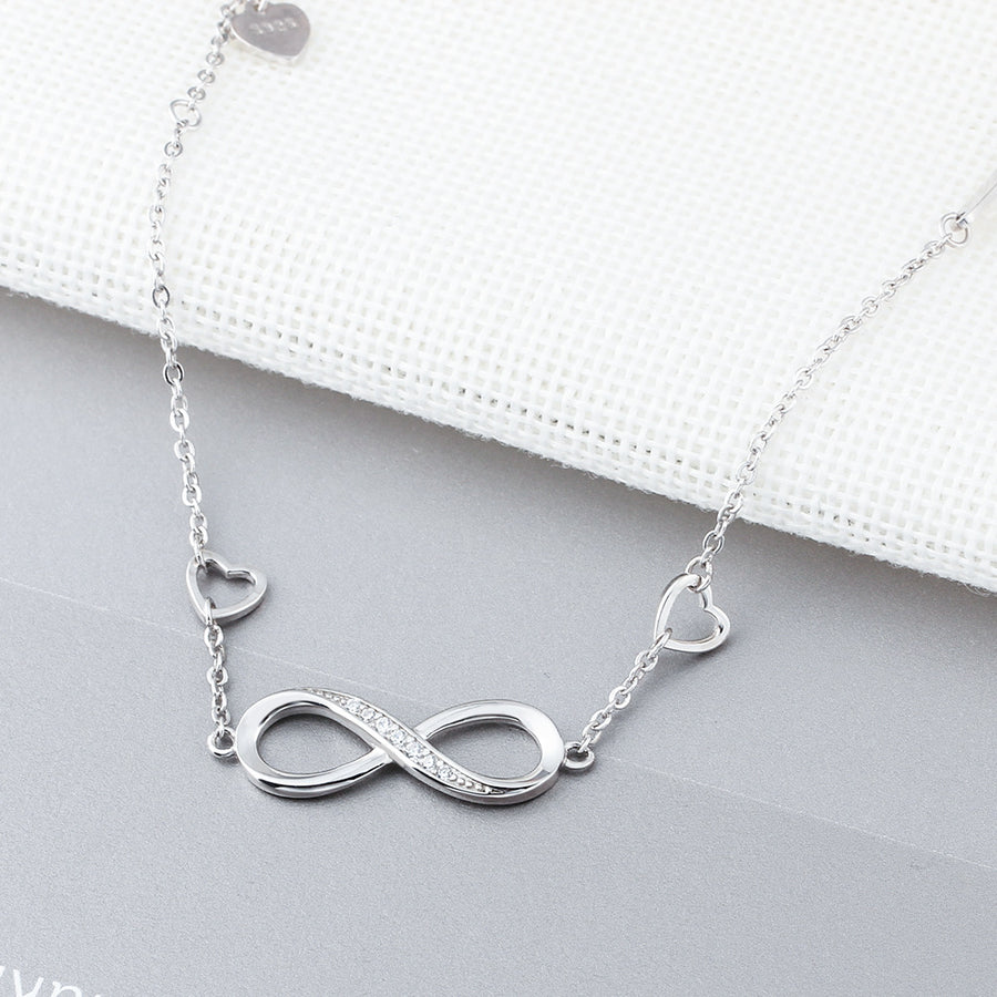 Infinite Love 925 Sterling Silver Bracelet - great gift!