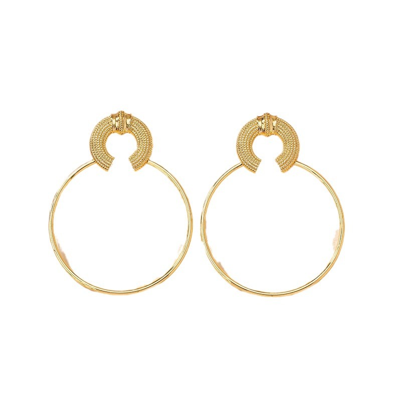 Egyptian Big Circle Earrings