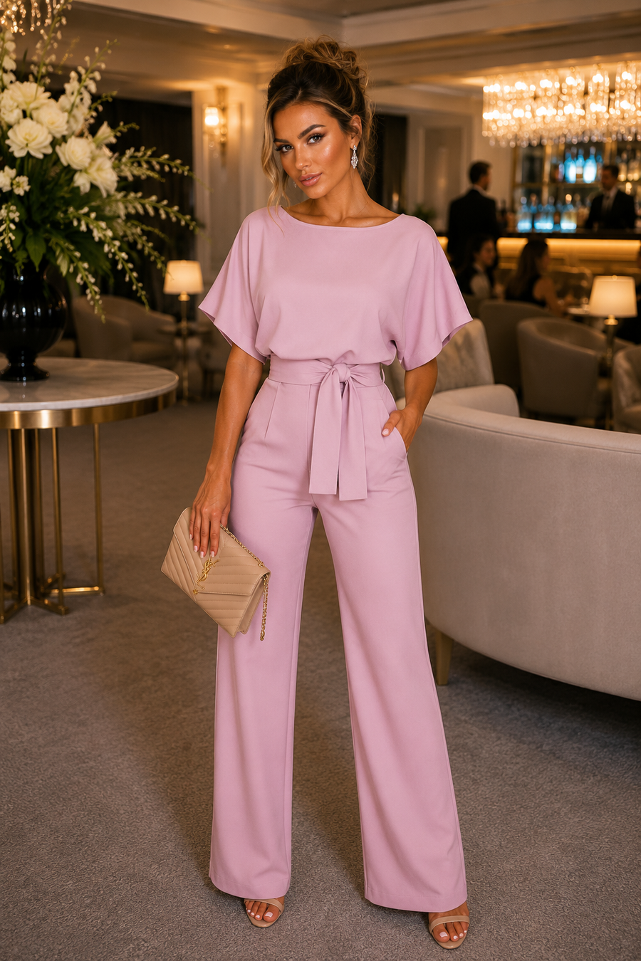 Elegant Slim Fit Jumpsuit