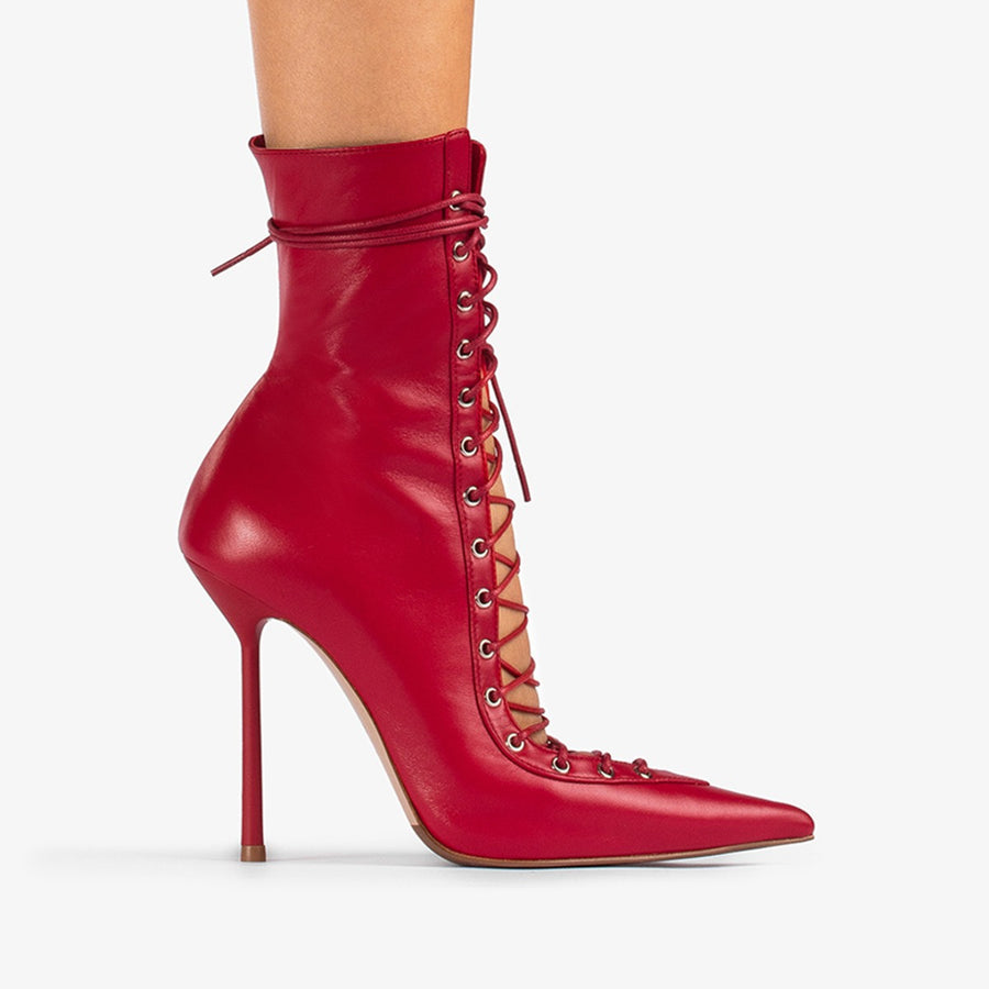 Sexy Mesh Patent High Heel Sandals