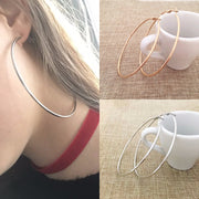 Classic Big Circle Metal Exaggerated Circle Earrings