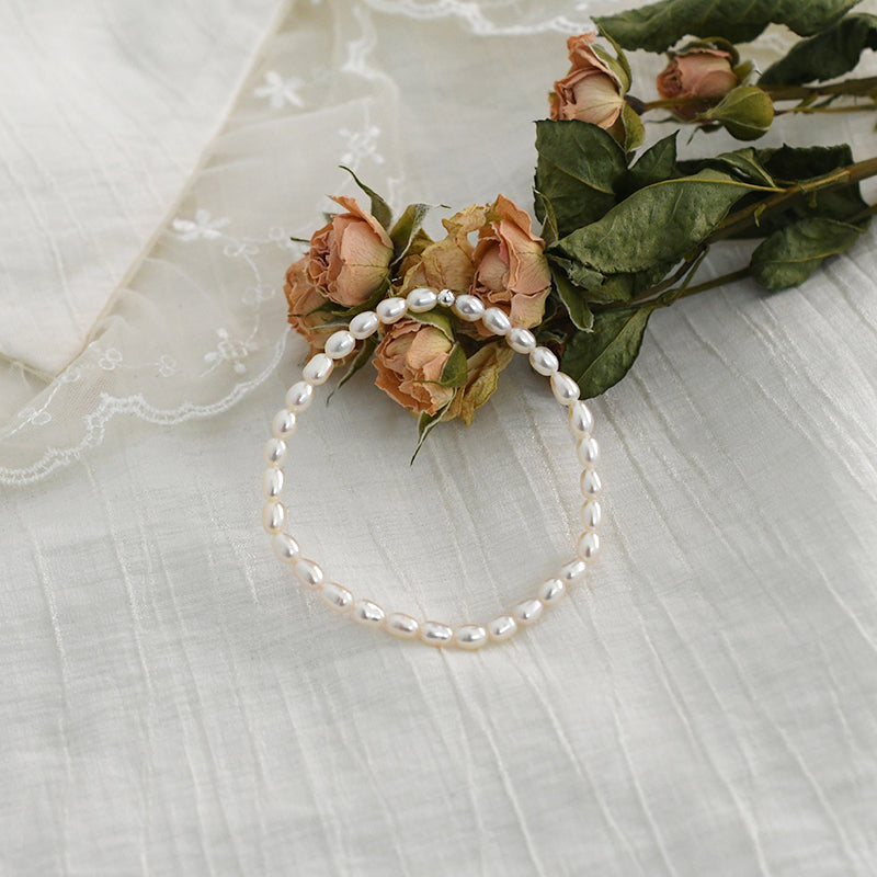 Stylish pearls White Romantic Necklace