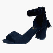 Glam Fringe Toe Sandals
