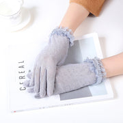Elegant Lace Sun Protection Gloves