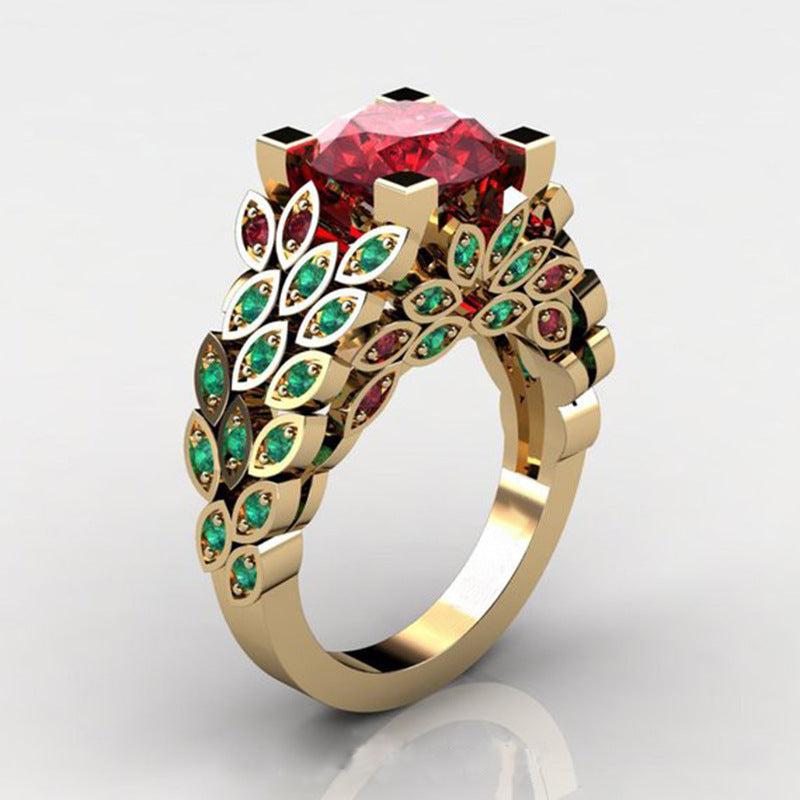 Elegant Floral Ring