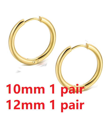 Cool Circle Classic Earrings